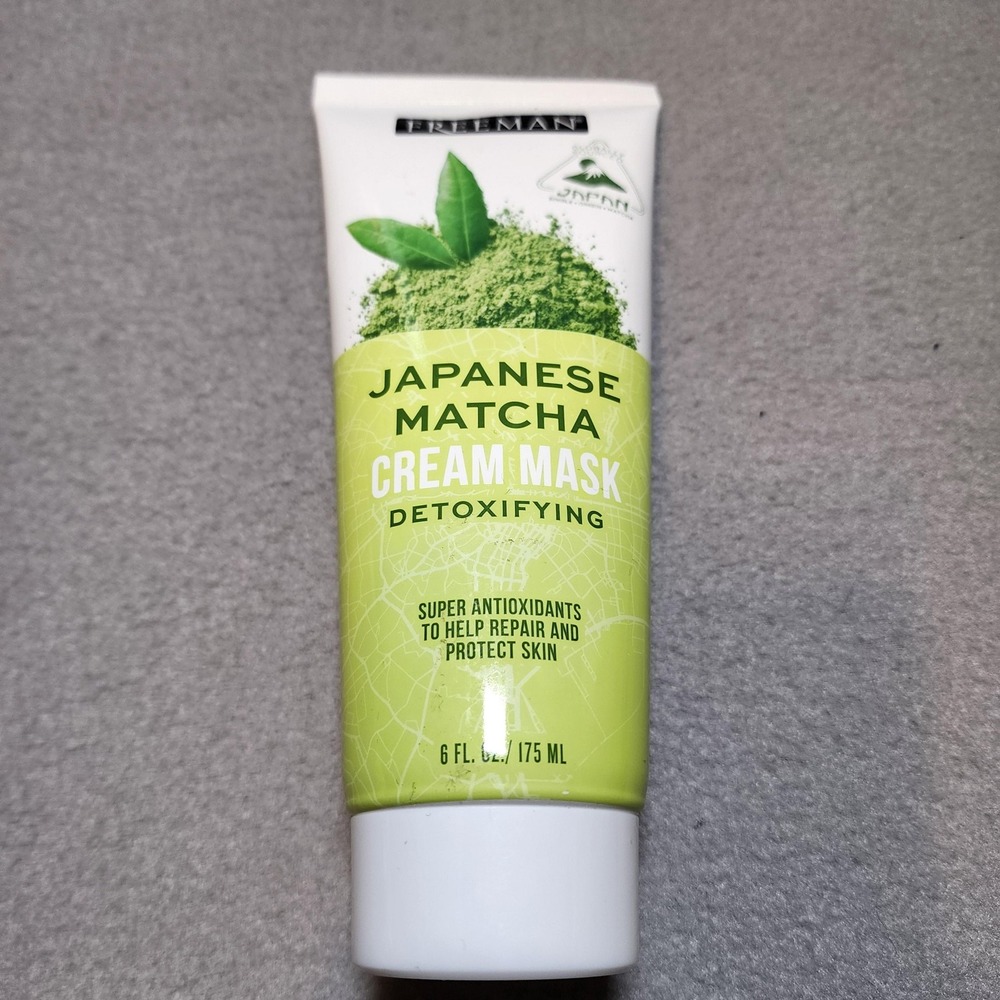 Freeman Japanese Matcha Cream Mask Detoxifying 6 fl oz‎ 175 mL Face Mask